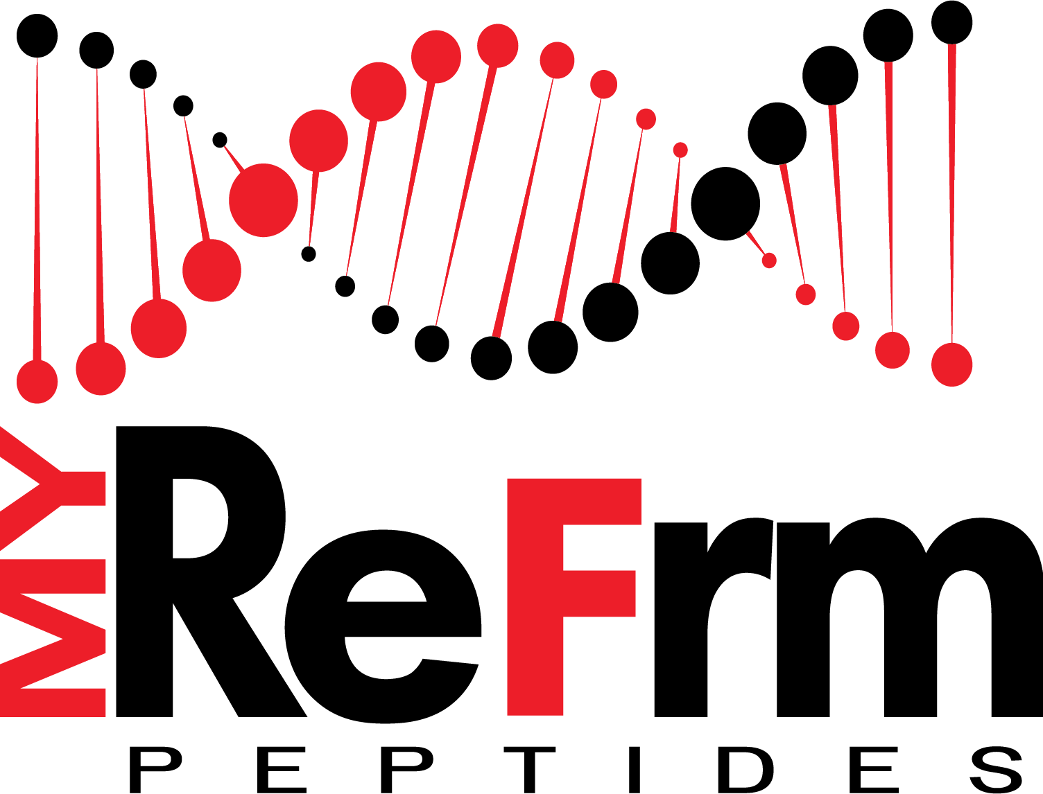 my reformed peptide logo